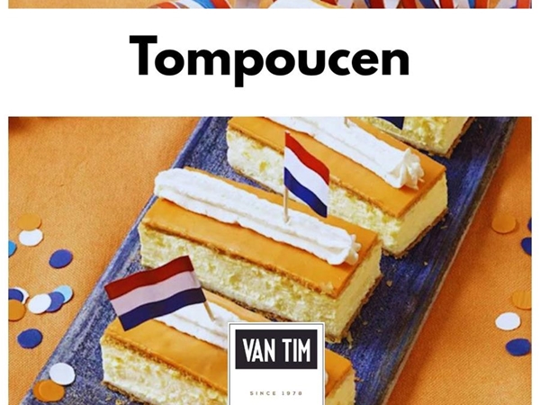 Oranje tompouce